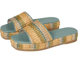 Сандалии Jack Rogers Bay Flatform на платформе с верхом из кожи и подошвой из резины