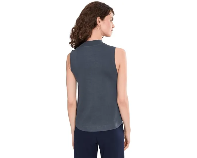 Топ PACT Airplane Mock Neck Shell из органического хлопка