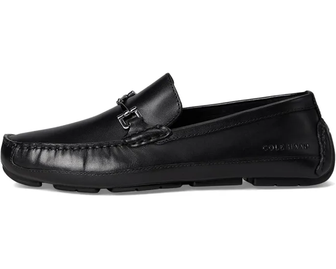Мокасины Cole Haan Wyatt Bit Driver с кожаным верхом и текстильной подкладкой
