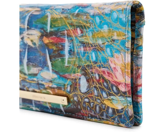 Brahmin Кошелек Ady из натуральной кожи с магнитной застежкой