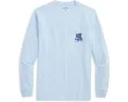 Vineyard Vines футболка с длинным рукавом и принтом лыжного хаски