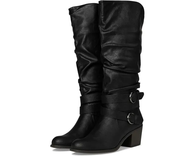 Ботинки Late в мотто-стиле от Journee Collection на платформе