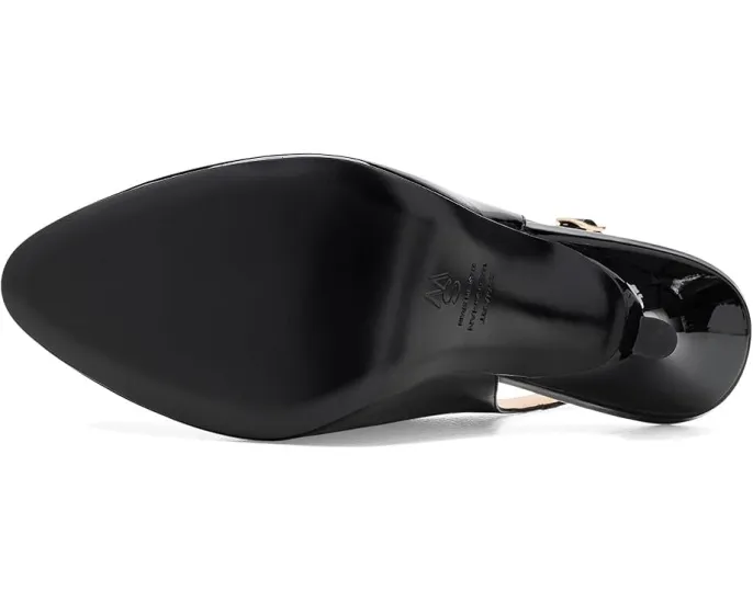 Туфли Stuart Weitzman Madison Slingback 85 на шпильке с острым носком и ремешком