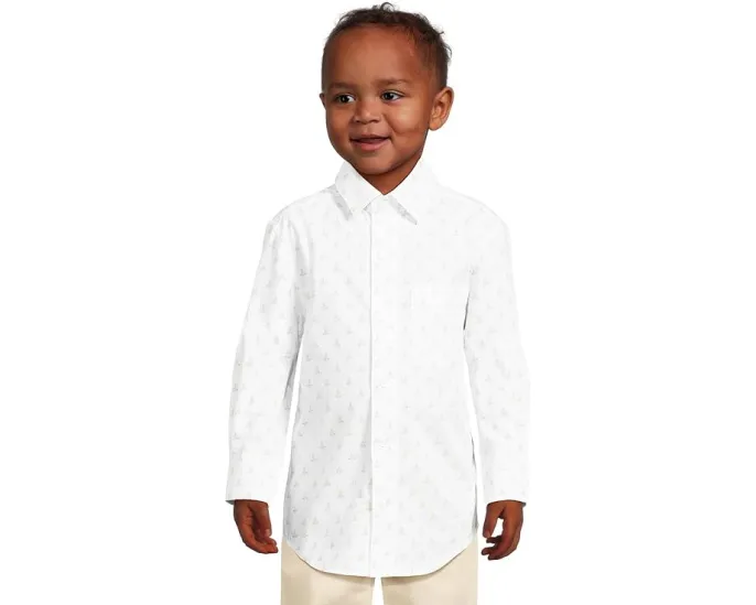 Детская рубашка Appaman Kids Standard с принтом и длинным рукавом