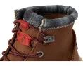 Детские ботинки Hey Dude Bradley Classic на шнурках с кожаным верхом и стелькой Memory Foam