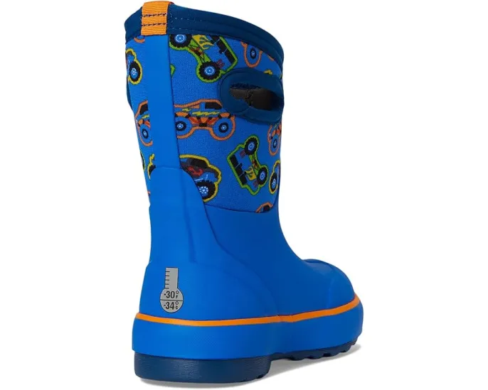 Детские сапоги Bogs Classic II Monster Trucks с гибкой подошвой для здорового развития