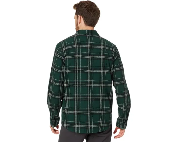 Фланелевая рубашка Oakley Podium Plaid с длинным рукавом и накладными карманами