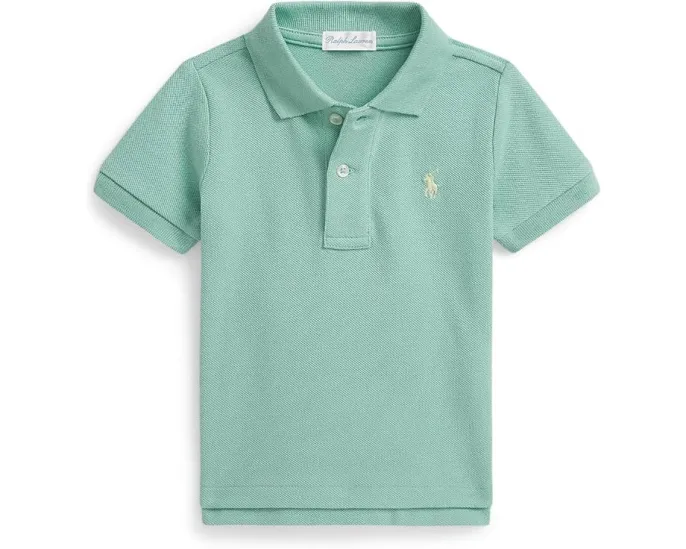 Поло Polo Ralph Lauren Kids из хлопковой сетки для младенцев