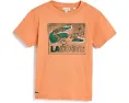 Футболка Lacoste Textured Graphic с принтом для подростков