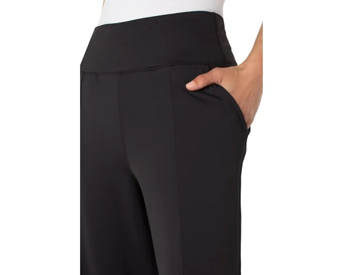 Технические брюки Liverpool Los Angeles Mid-Rise Crop с широкими штанинами