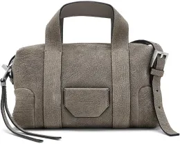 Компактная кроссбоди сумка AllSaints Ares S Compact Xbody из овечьей кожи