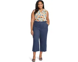 NYDJ Кроп карго с широкими штанинами для полных размеров