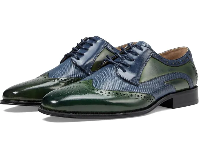 Оксфорды Stacy Adams Ivingale Wing Tip Lace-Up с двухтонным верхом