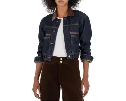 Куртка Ella с контрастным воротником и застежкой на пуговицы от KUT from the Kloth