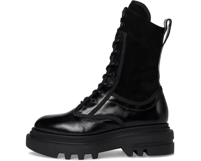 Ботинки AllSaints Alexia с круглым носком и шнуровкой на массивной подошве