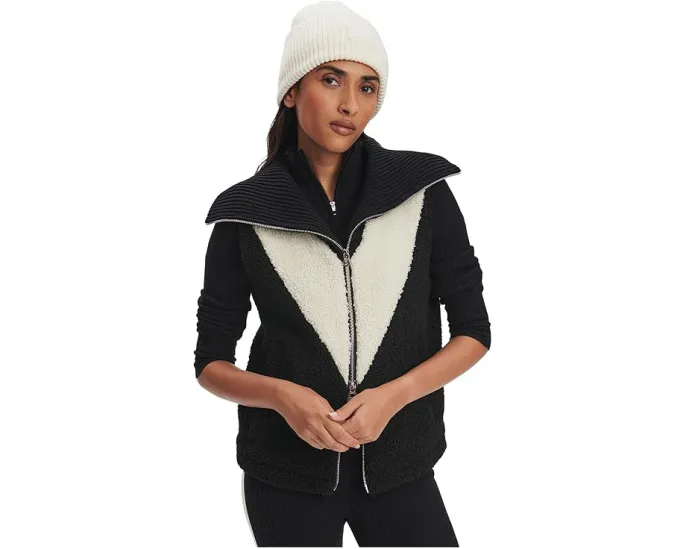 Жилет Varley Caspian Sherpa Gilet с меховой отделкой и воротником