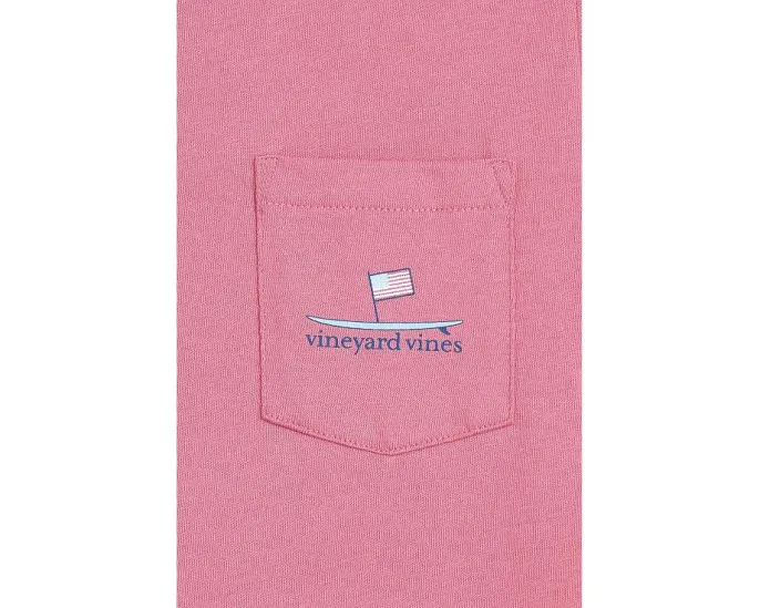 Детская футболка Vineyard Vines All American Burger с коротким рукавом