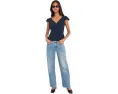 Топ Layton с V-образным вырезом из вискозы Madewell