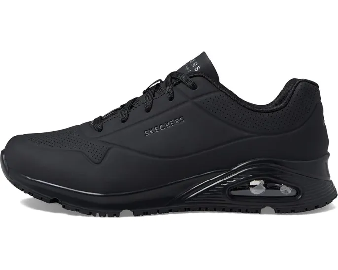Рабочие туфли Skechers Uno SR с мягким мыском и противоскользящей подошвой