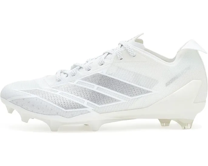 Бутсы Adidas Adizero Electric для американского футбола белые с золотым