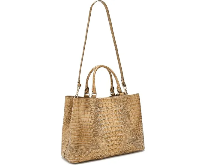 Вместительная сумка Denise для ноутбука до 14 дюймов с ножками на дне Brahmin