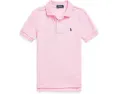 Хлопковая поло из сетки Polo Ralph Lauren для маленьких детей