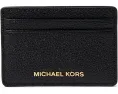 Картхолдер MICHAEL Michael Kors Jet Set из кожи с четырьмя слотами для карт