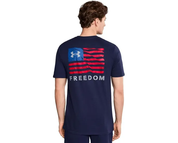 Under Armour футболка Freedom Banner с принтом и коротким рукавом