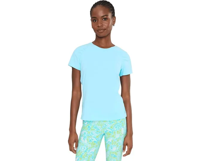 Lilly Pulitzer активная футболка Bria Active Tee с UPF 50+