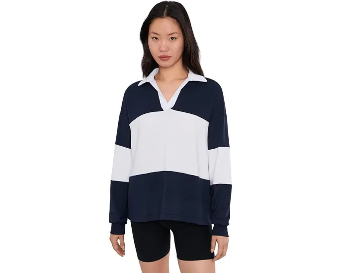 Splits59 Katie Fleece регби поло из мягкого флиса