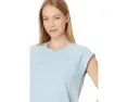 Футболка Boxy Cuffed Sleeve Crewneck от Lilla P