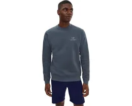 Толстовка Emblem Fleece Crew из органического хлопка с логотипом Arc'teryx