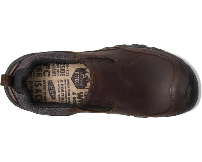 Кеды KEEN Targhee III Slip-On на шнуровке коричневые