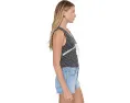 Топ Free People Good Graces Top с вышивкой и бантом