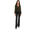 Черные джинсы Madewell Stretch Flare с клешем и эффектом стройнения Magic Pockets