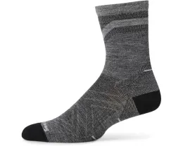Носки Smartwool Run Zero Cushion Mid Crew Pattern с технологией Indestructawool