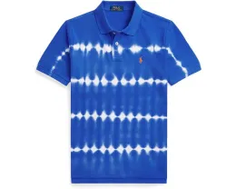 Tie-Dye Cotton Mesh Polo Shirt (Big Kid)