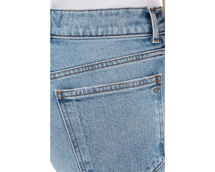 Джинсы Madewell SH Longline Straight в цвете Raebrook с завышенной талией
