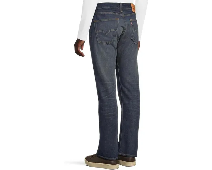 Джинсы Levi's 501 Original классические с прямой штаниной и темным оттенком
