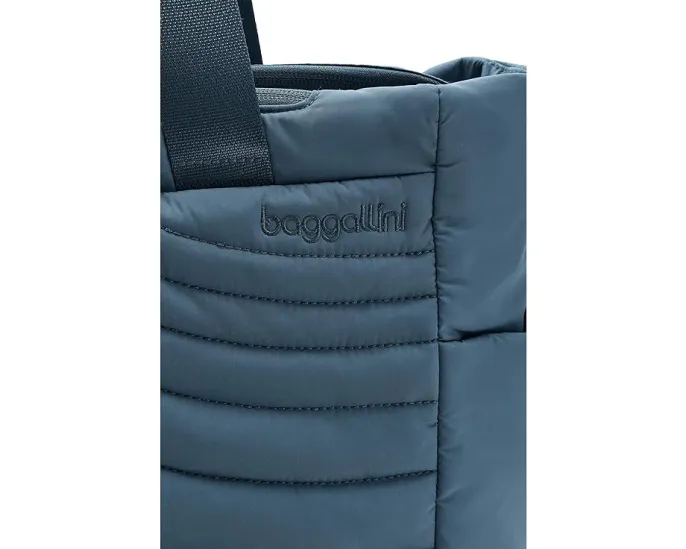 Сумка тоут Baggallini Set Wave с геометрическим узором и отделением для ноутбука