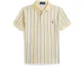 Поло Polo Ralph Lauren из оксфордской сетки в полоску для малышей и детей младшего возраста