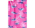 The Great Pink Sharks Lined Swim Trunk (Big Kid)