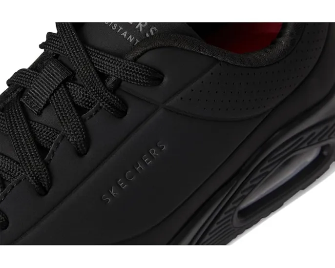 Skechers Uno SR Легкие рабочие кроссовки с мягким мыском и противоскользящей подошвой