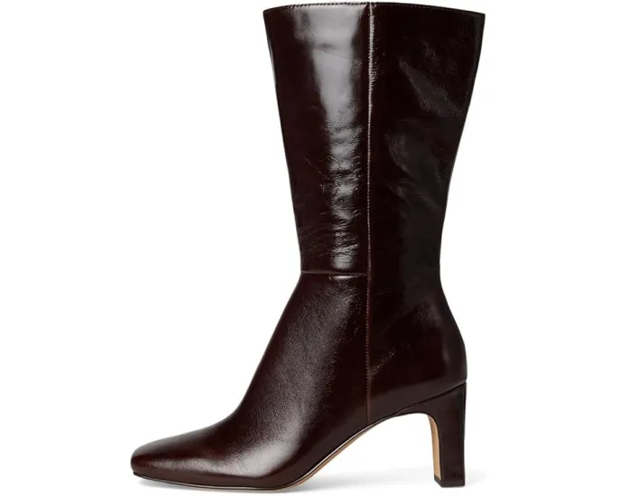 Сапоги Riggs до икры от Dolce Vita с квадратным носком и замшевым верхом