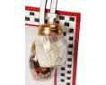 Сумка Kate Spade New York Slice Printed в виде коробки для пиццы с ручкой сверху