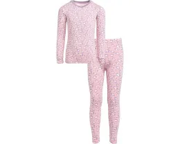 Пижамный комплект Kickee Pants Kids с длинным рукавом и принтом