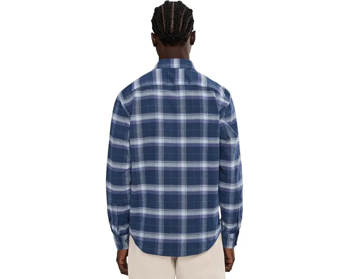 Performance фланелевая рубашка UNTUCKit Barker с четырехсторонним стрейчем