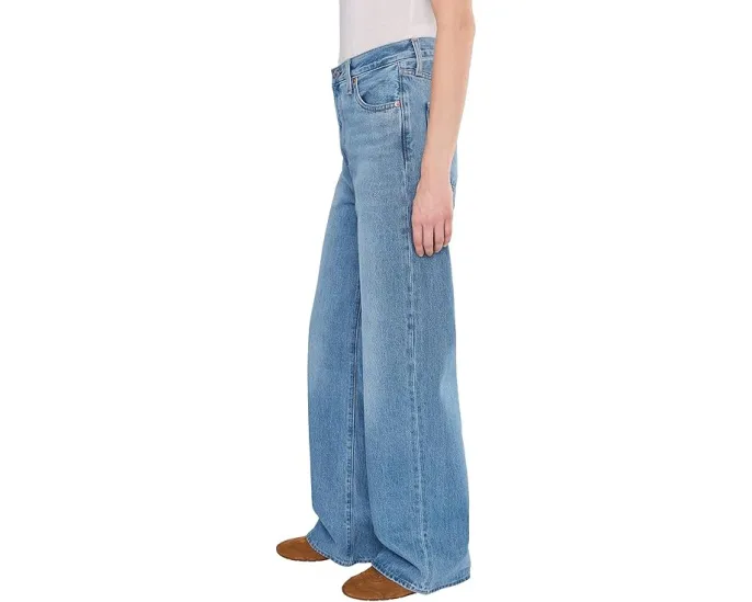 Джинсы Levi's Premium Ribcage Wide Leg с высокой посадкой и широкими штанинами