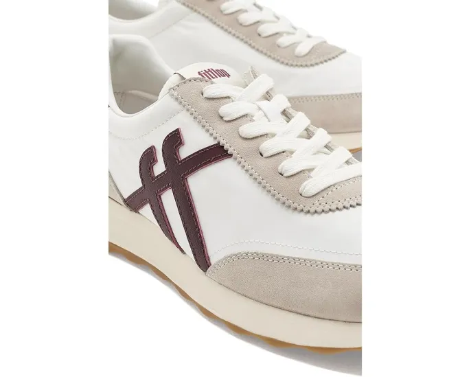 Кроссовки FitFlop Retro-Q FF из ткани и замши с технологией iQushion