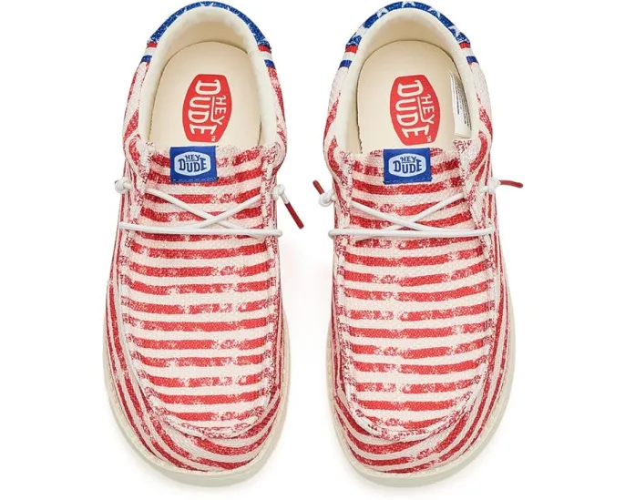 Кроссовки Wally Americana с принтом флага США для детей